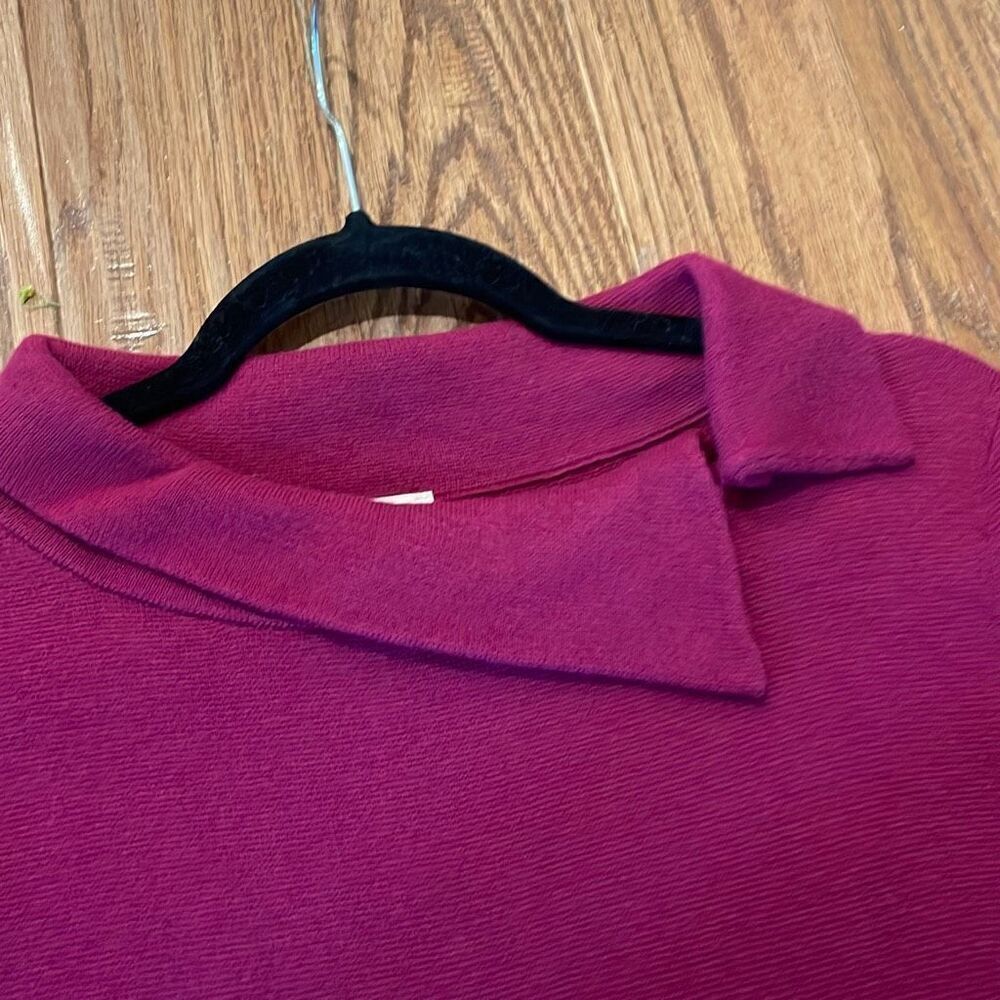 Talbots split neck collar pullover sweater M - Picture 9 of 10